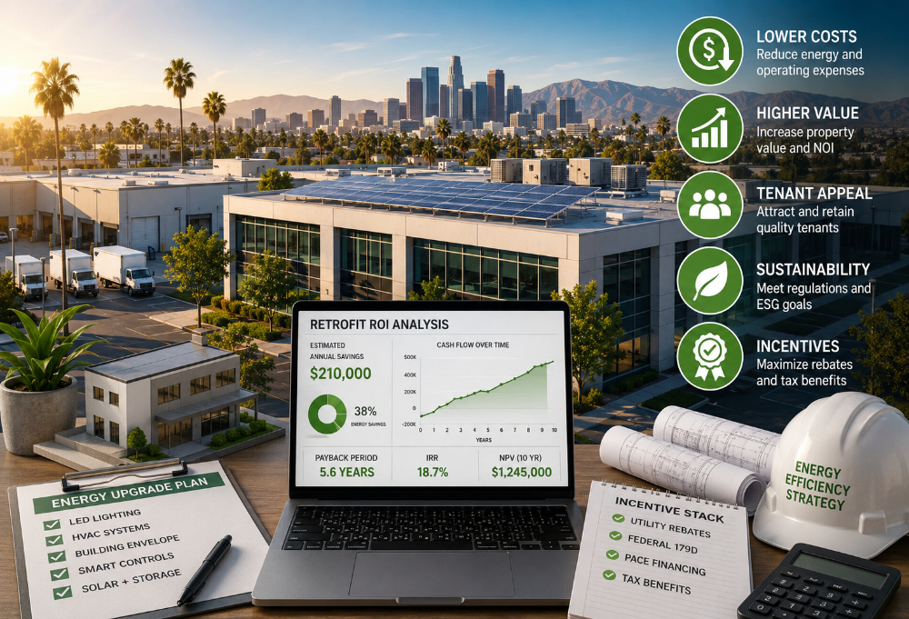 Sustainable energy solutions for commercial real estate